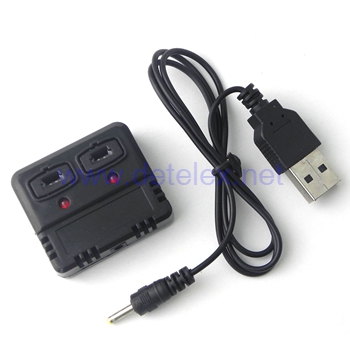 XK-K124 EC145 helicopter parts USB charger + balance charger box - Click Image to Close